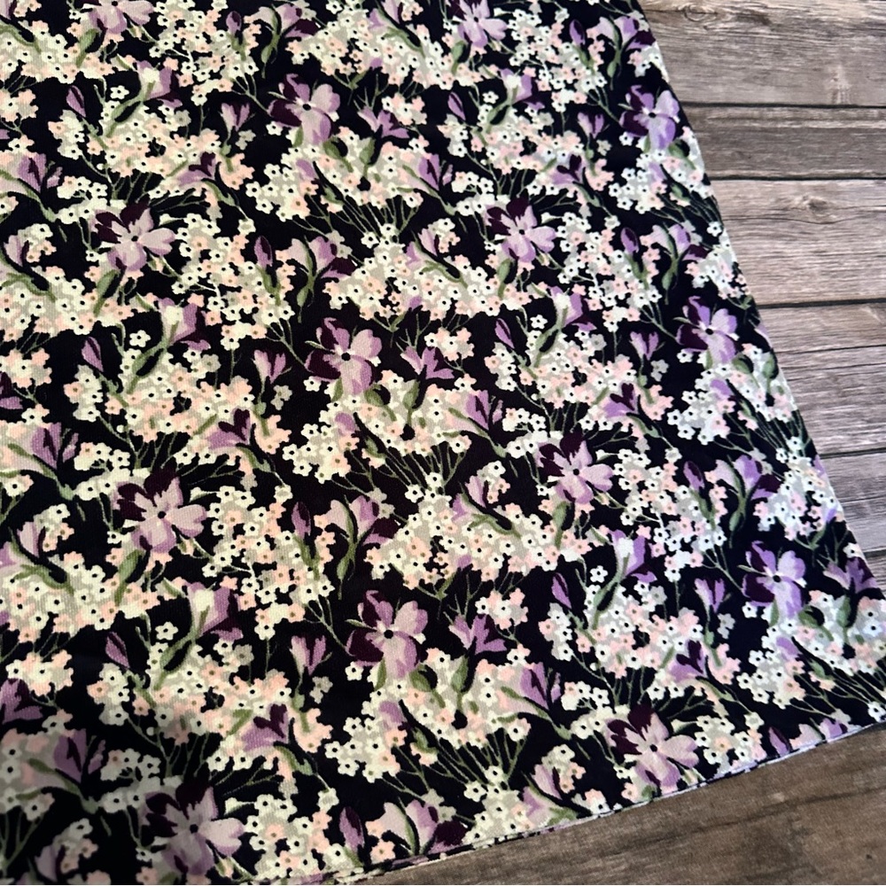Janie and jack floral velour dress - Picture 5 of 8